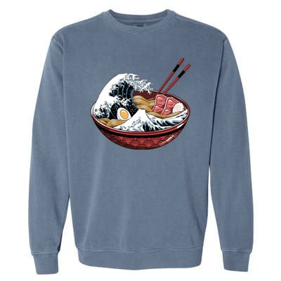 Ramen Waves Garment-Dyed Sweatshirt