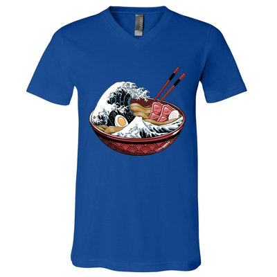 Ramen Waves V-Neck T-Shirt