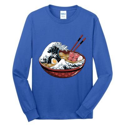 Ramen Waves Tall Long Sleeve T-Shirt