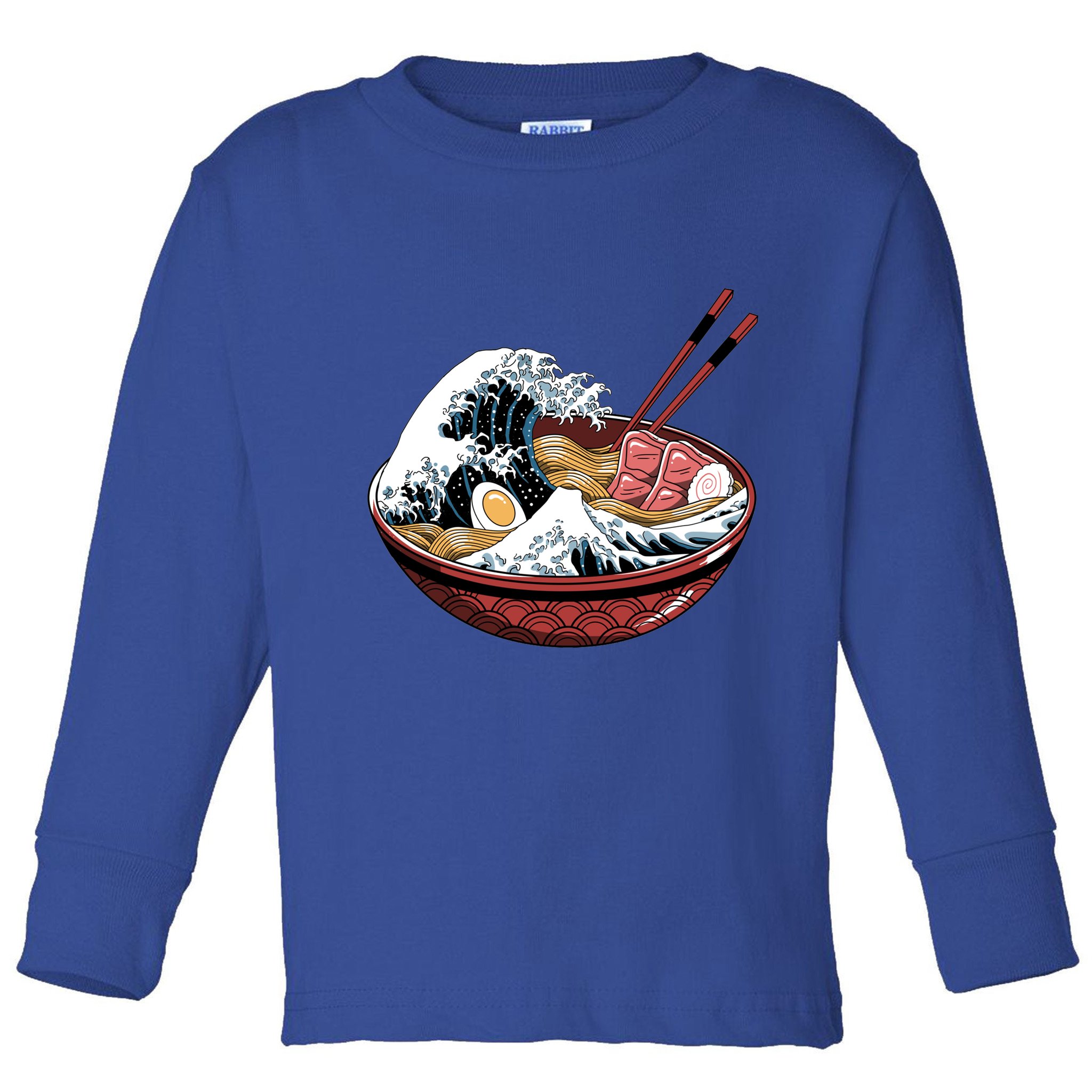 Ramen Waves Toddler Long Sleeve Shirt