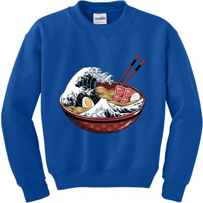 Ramen Waves Kids Sweatshirt