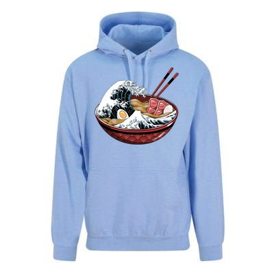 Ramen Waves Unisex Surf Hoodie