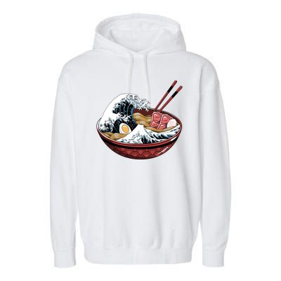 Ramen Waves Garment-Dyed Fleece Hoodie