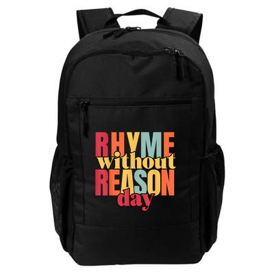 Rhyme Without Reason Daily Commute Backpack
