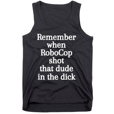 Remember When Robocop Shot That Dude In The Dick Tank Top