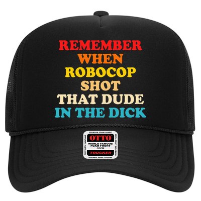 Remember When Robocop Shot That Dude In The Dick Trucker Hat