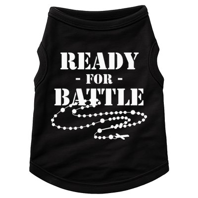 Rosary Warrior Ready For Battle Of Lepanto Rosaries Catholic Doggie Tank