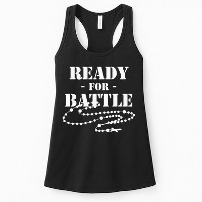 Rosary Warrior Ready For Battle Of Lepanto Rosaries Catholic Womens Tank Top