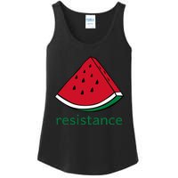 Resistance Watermelon Ladies Essential Tank