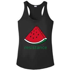 Resistance Watermelon Ladies PosiCharge Competitor Racerback Tank