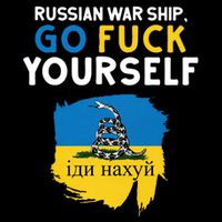 Russian War Ship Go Fuck Yourself Ukraine Cooling Performance Crew T-Shirt