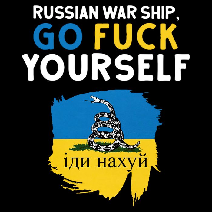 Russian War Ship Go Fuck Yourself Ukraine Cooling Performance Crew T-Shirt