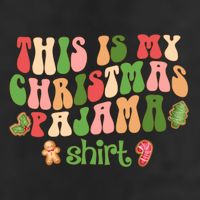 Retro Wavy Style Cookies Xmas This Is My Christmas Pajama Gift Cool Comfort Performance Bucket Hat