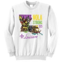 Retro We Stand Nola Strong New Orleans Traveling Lovers Sweatshirt