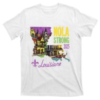 Retro We Stand Nola Strong New Orleans Traveling Lovers T-Shirt