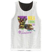 Retro We Stand Nola Strong New Orleans Traveling Lovers Mesh Reversible Basketball Jersey Tank