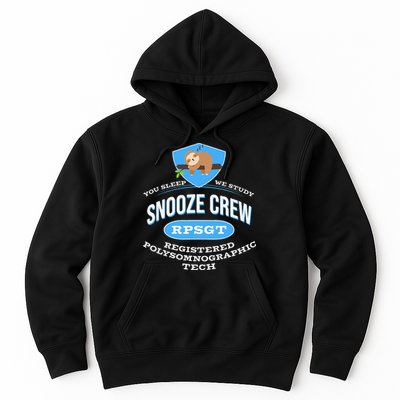 RPSGT Wee Sloth Snooze Crew Registered PolySomnoGraphic Tech Hoodie