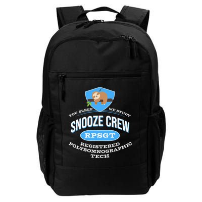 RPSGT Wee Sloth Snooze Crew Registered PolySomnoGraphic Tech Backpack