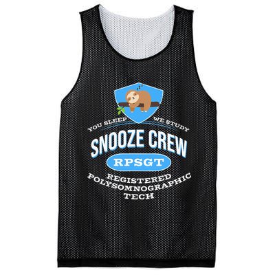 RPSGT Wee Sloth Snooze Crew Registered PolySomnoGraphic Tech Mesh Reversible Basketball Jersey Tank
