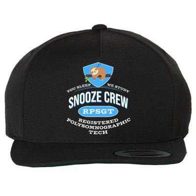 RPSGT Wee Sloth Snooze Crew Registered PolySomnoGraphic Tech Wool Snapback Cap