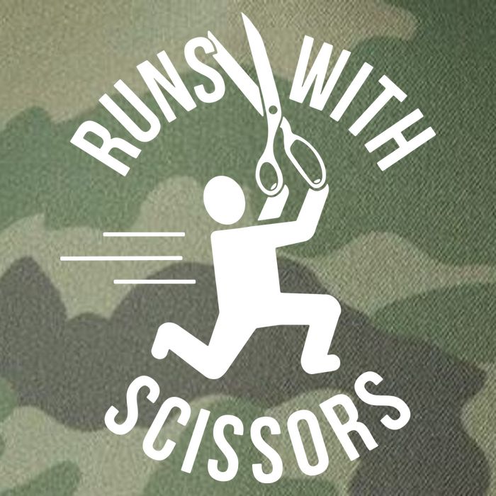 Runs With Scissors Legacy Tie Dye Trucker Hat