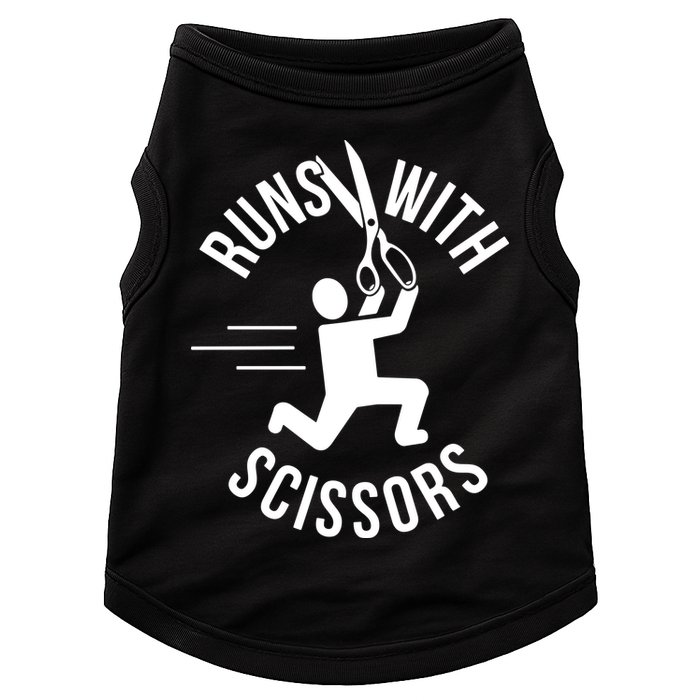 Runs With Scissors Doggie Tank