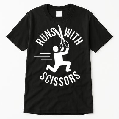Runs With Scissors Tall T-Shirt