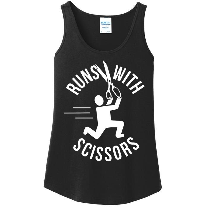 Runs With Scissors Ladies Essential Tank