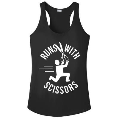 Runs With Scissors Ladies PosiCharge Competitor Racerback Tank