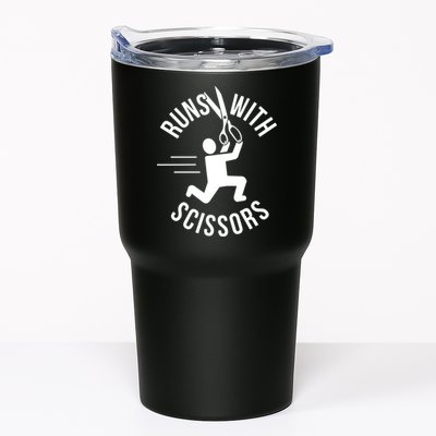 Runs With Scissors Tumbler