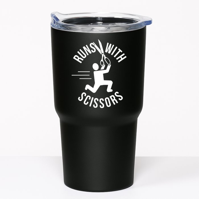 Runs With Scissors Tumbler