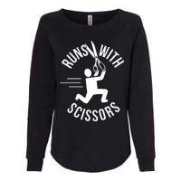 Runs With Scissors Womens California Wash Sweatshirt