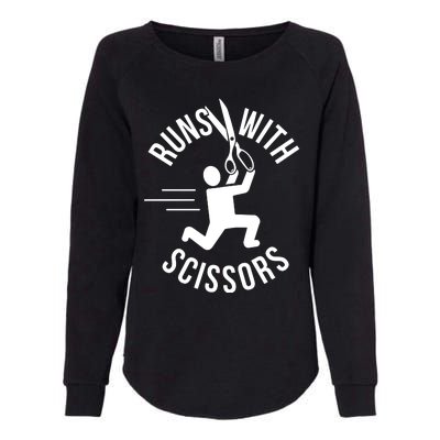 Runs With Scissors Womens California Wash Sweatshirt