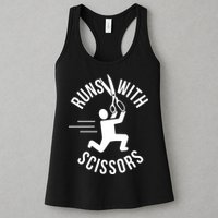 Runs With Scissors Womens Tank Top