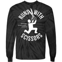 Runs With Scissors Tie-Dye Long Sleeve Shirt