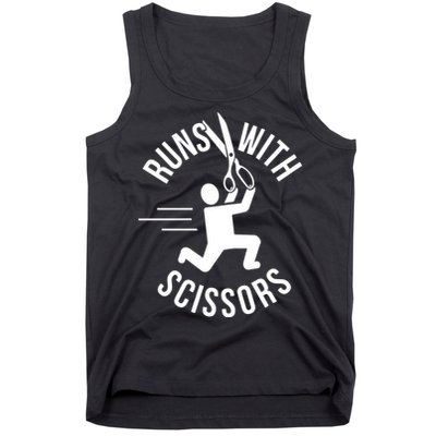 Runs With Scissors Tank Top