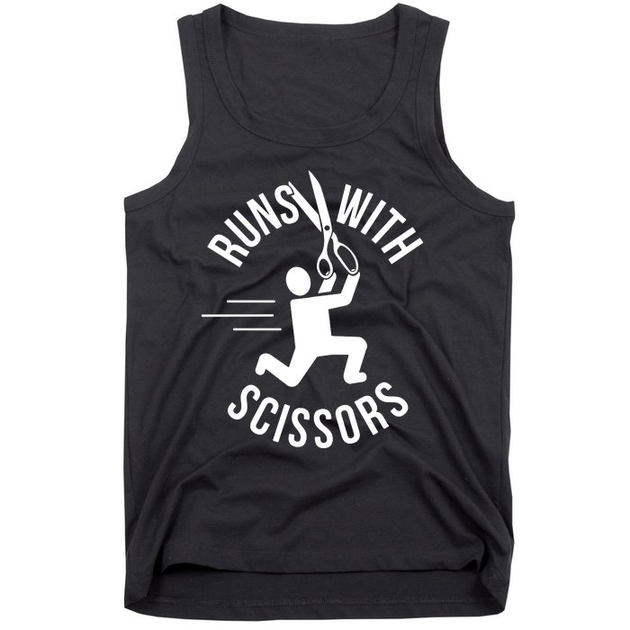 Runs With Scissors Tank Top