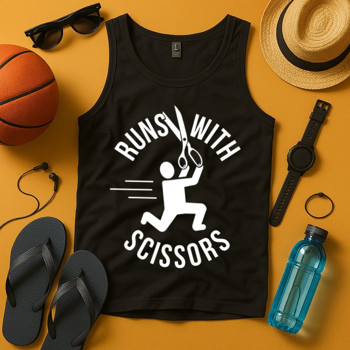 Runs With Scissors Tank Top