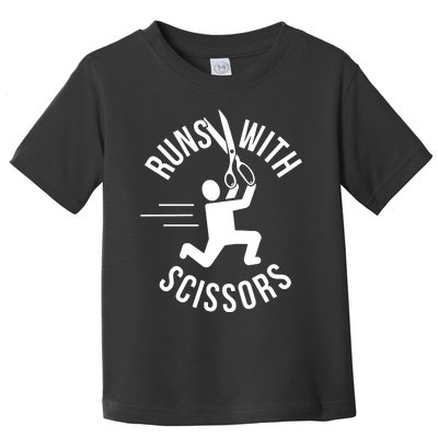 Runs With Scissors Toddler T-Shirt