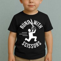 Runs With Scissors Toddler T-Shirt