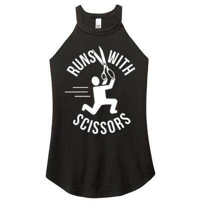 Runs With Scissors Women's Perfect Tri Rocker Tank