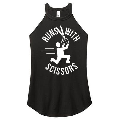 Runs With Scissors Women's Perfect Tri Rocker Tank