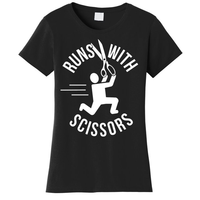 Runs With Scissors Women's T-Shirt