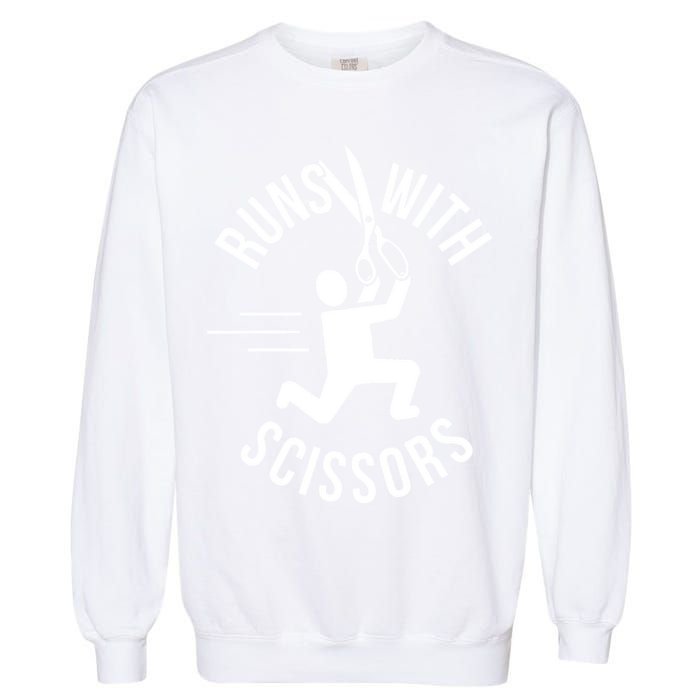 Runs With Scissors Garment-Dyed Sweatshirt