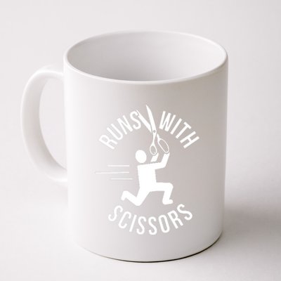 Runs With Scissors Coffee Mug