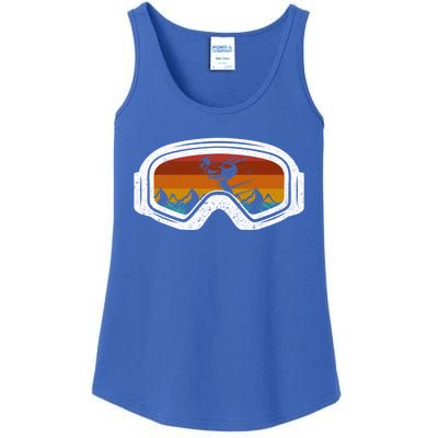 Retro Winter Ski Goggles Snowboard Goggles Gift Ladies Essential Tank