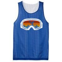 Retro Winter Ski Goggles Snowboard Goggles Gift Mesh Reversible Basketball Jersey Tank