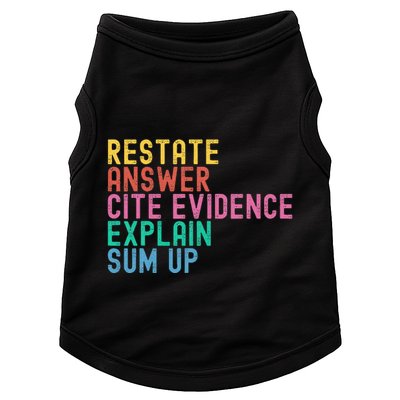 Races Writing Strategy Funny Text Evidence English Teacher Doggie Tank