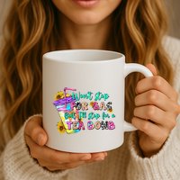 Retro WonT Stop For Gas But ILl Stop For A Tea Bomb Mug