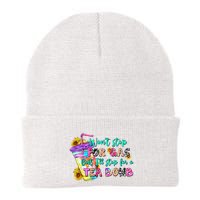 Retro WonT Stop For Gas But ILl Stop For A Tea Bomb Beanie